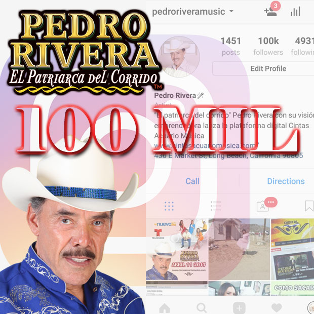 Pedro Rivera Influencer en Instagram