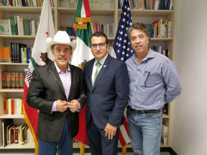 Pedro Rivera Reconocimiento del Cónsul Mexicano en Fresno CA