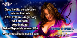 Jenni Rivera Angel Baby con Mariachi disco de colección
