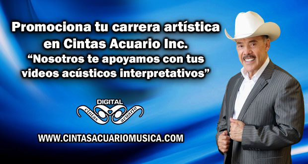 Promociona tu carrera artística en Cintas Acuario Inc.